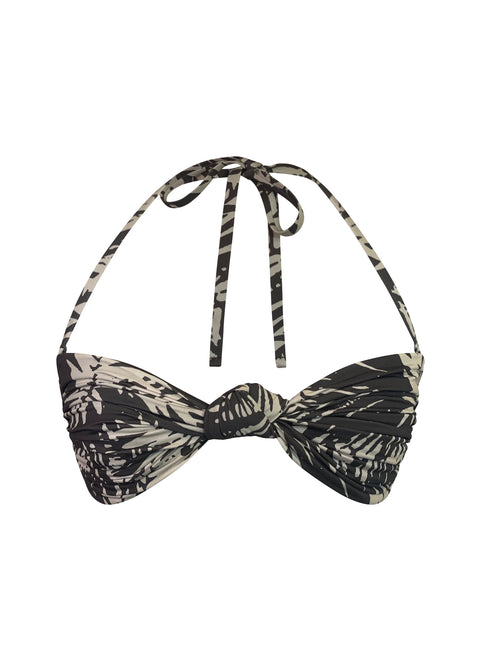 Elegant Giuliana Bandeau – olive coco swimwear