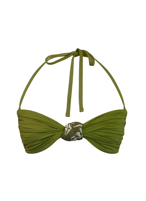 Giuliana Bandeau Bikini Top – lush safari fashion